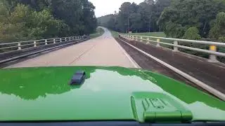 nice scenic ride in the jeep