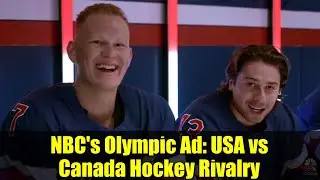 Олимпийская реклама NBC: Хоккейное соперничество США и Канады | Джон Хэмм и звезды НХЛ