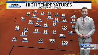 August 27, 2025 10 PM Forecast Update | Chief Meteorologist Jacob Riley - KLBK News