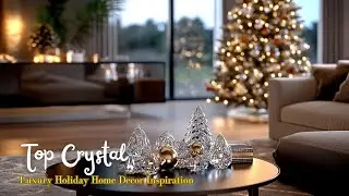 Top Crystal Christmas Tree Trends for 2025  Luxury Holiday Home Decor Inspiration