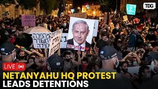 Anti-Netanyahu Protests LIVE: Israeli Forces Detain Activists Protesting at Netanyahu&rsquo;s Likud HQ