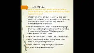 Wipro Selenium Interview Questions and Answers 3-10 yr exp @selenium #selenium