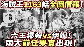 海賊王1163話全圖情報：六王爆殺vs伊姆！兩大&ldquo;前任果實&rdquo;出現！香克斯寶箱真相！