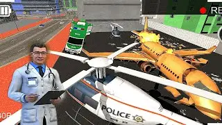 Policeman Ambulance Doctor Driver Simulator | Emergency Rescue Truck Games | game | Safari gamer