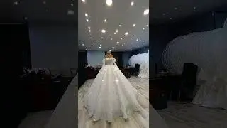 CORSETTED WEDDING GOWN W PEARL CRYSTALLS DETAILS #bridal #viralvideo #wedding #bride #viral #dress