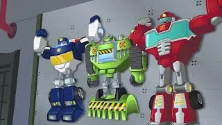 Vilões em Dobro | Transformers Rescue Bots | Desenho animado infantil
