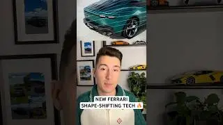Ferrari Just Patented a Car That Changes Shape While Driving
