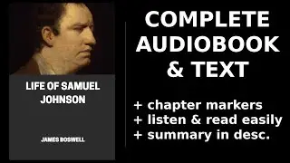 Life of Samuel Johnson (1/2) 🥇 By James Boswell. FULL Audiobook