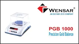 Precision Balance - PGB 1000 installation