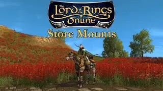 LOTRO All Store Mounts