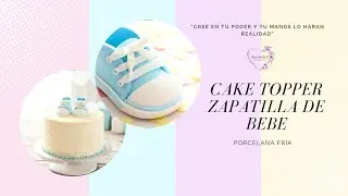 Zapatitos de beb&eacute; en porcelana fr&iacute;a para cake toppers | Proceso y tips