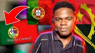 ANGOLANO REAGE a ANGOLA É NOSSA! - HINO DE PORTUGAL |REACT COMENTANDO