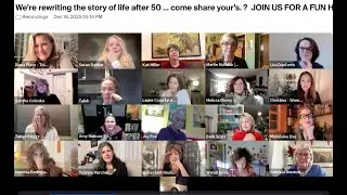 We're RE-writing the story of life after 50.  Meet the QUEST speakers….(12/18/25)