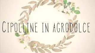 Cipollini onions in Agrodolce