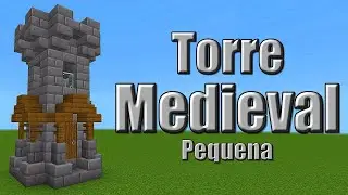 Como fazer uma TORRE MEDIEVAL pequena no Minecraft