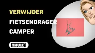 Hoe verwijder je de Thule Elite G2 Standard fietsendrager van je camper?