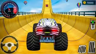Monster Truck Mega Ramp Impossible Driver - 4x4 Ultimate Car Stunts GT Racing - Android GamePlay