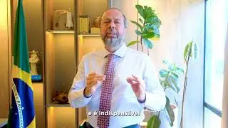 Ministro de Minas e Energia, Alexandre Silveira, durante EXPOSIBRAM 2025