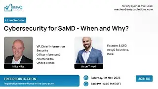 SaMD Cybersecurity Explained: Key Regulatory Insights for Medical Device Software | easyQ Solutions