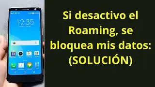 Como desactivar la R de Roaming de mi celular