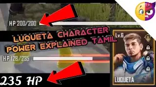 Luqueta character power explained Tamil ( smiley gaming Tamil) தமிழ்