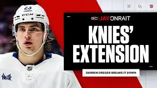 &lsquo;Excellent work by Treliving & Leafs to get Knies under contract&rsquo;: Dreger on extension