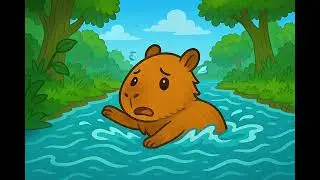 Brave Little Capybara (Kapibara Kecil Pemberani) - Keinan Kids Song  , Lagu Anak Anak
