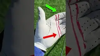 Grip the club in the fingers hack #golf #golftips #golfgrip #griptips #golfcoach