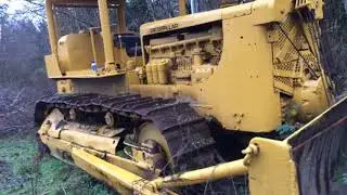 Бульдозер CATERPILLAR D8 с кабельным отвалом