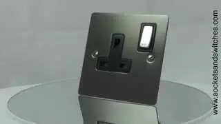 Black Elite Sockets & Switches