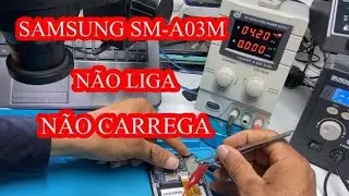 Samsung A03 - (SM-A035M) não liga não carrega ( RESOLVIDO)
