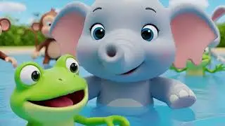 Baby Elephant Bubble Pond Adventure 🐘🫧 | Fun Baby Songs & Nursery Rhymes for Kids | elephant song