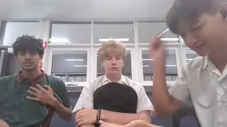 Guy doe magic trick and other guy freaks out