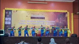 tari tenun bersemai yazmine fadhilla novirsani dkk /06 oktober 2023 #juara2pialakepri