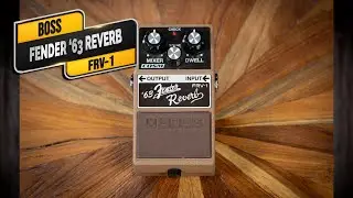 Педаль реверберации Boss FRV1 Fender 63 &mdash; VGW