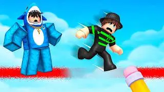 Roblox DRAW THE OBBY to Escape!