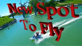 Flying Drone Canyon Lake TX Mystic Shores Nature Preserve