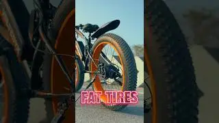 fat tyre electric cycle ⚡ with 21 gears 🔥 and front suspension 😈 #mtb #electricbike  #ebike #cycle