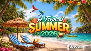 Tropical Summer 2026 ☀️🌊 | Summer Chill, Island Beats & Feel-Good Vibes