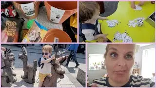 VLOG - Returning Clothes, play date & Doom Scrolling - Katy Beach
