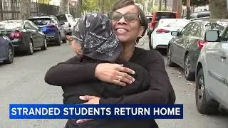 Students relieved to be home after being stranded in NC due to Helene