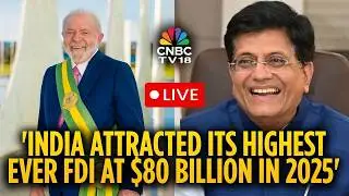 India-Brazil Business Forum LIVE | Brazil President Luiz In&aacute;cio Lula da Silva | Piyush Goyal | N18L
