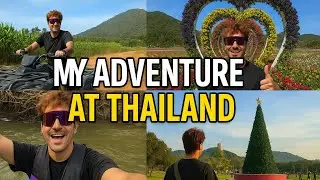 Trip at Thailand 🇹🇭| Motorbike ride 🏍️ | Rafting🚣|semming 🏊|adventure Thailand#ladakhivlogger#viral
