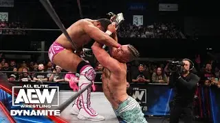 Ганны украли титул чемпиона AEW World Tag Team Championship у The Acclaimed | AEW Dynamite, 08.02...