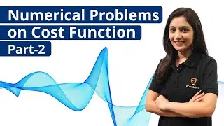 Numerical Problems on Cost Function | Mathematical Economics | Ecoholics