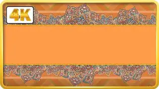 Mandala background intro video | wedding invitation  | free video-stock | free footage