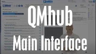 Main Interface Quality Management hub