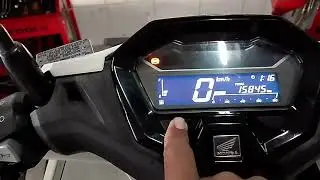 Cara setel jam pada indikator speedometer Vario 160