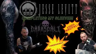 JESSE LEVITT 100% BRUTAL FREEHAND SLEEVE