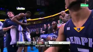 Quincy Pondexter Incredible Half Court Second Time Shot Beat the Buzzer